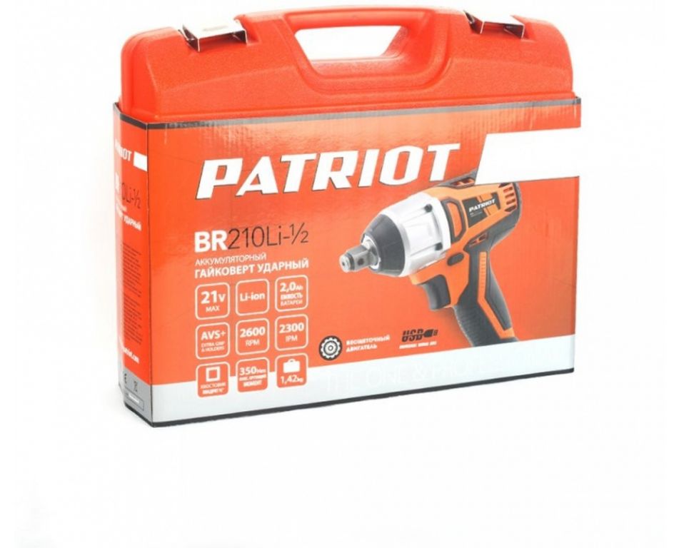 Ударный гайковерт Patriot BR 210Li 1/2