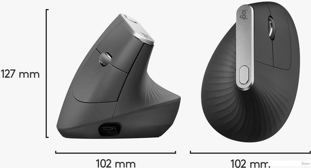 Вертикальная мышь Logitech MX Vertical