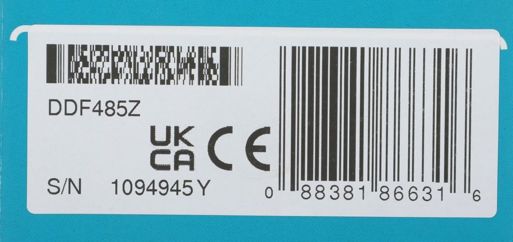 Дрель-шуруповерт Makita DDF485Z (без АКБ)