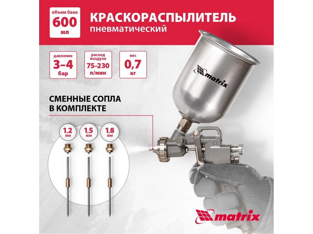 Краскопульт Matrix 57314