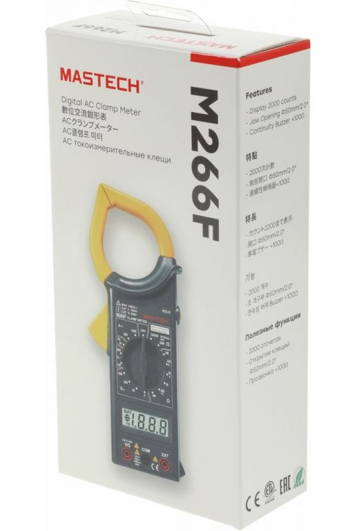 Токовые клещи Mastech M266F