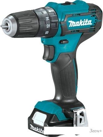 Дрель-шуруповерт Makita HP333DWME (с 2-мя АКБ, кейс)