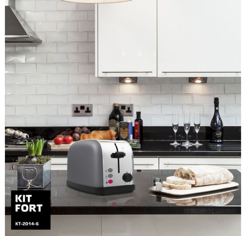 Тостер Kitfort KT-2014-6 (графит)