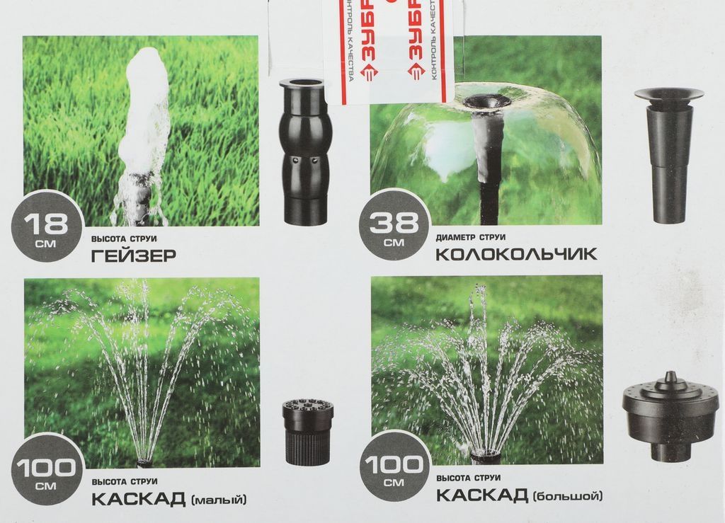 Фонтанный насос Зубр ЗНФЧ-25-2.0