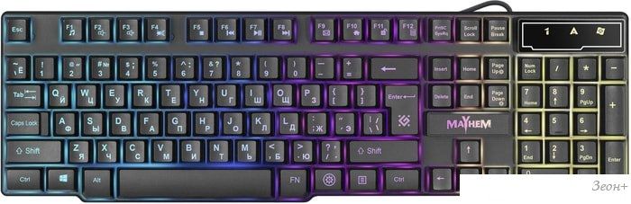 Клавиатура Defender Mayhem GK-360DL RU