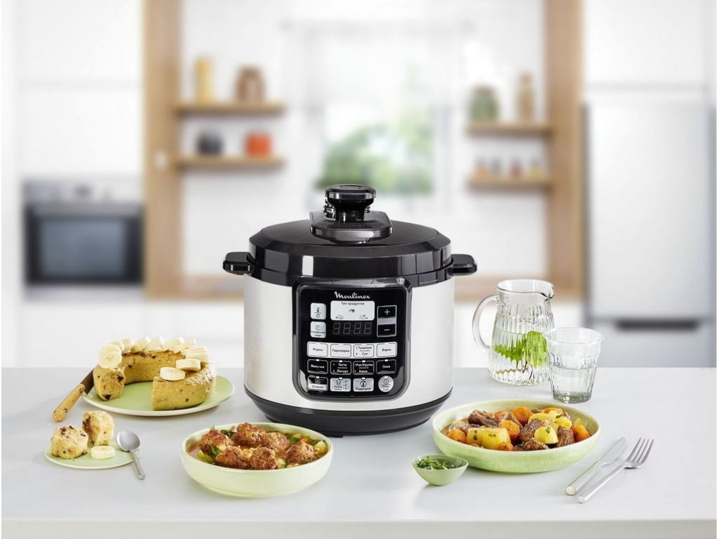Мультиварка-скороварка Moulinex CE620D32