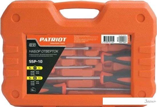 Набор отверток Patriot SSP-10 (10 предметов)