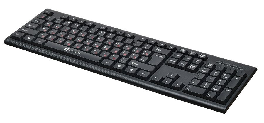 Клавиатура Oklick 120 M Standard Keyboard Black