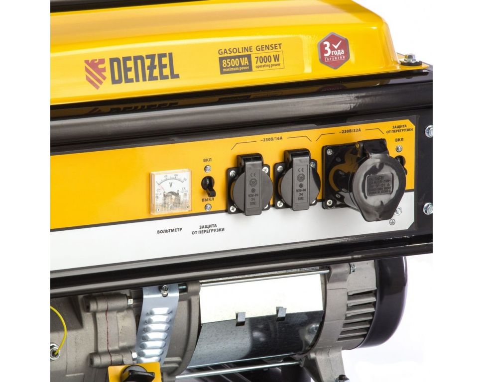 Бензиновый генератор Denzel GE 8900