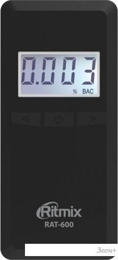 Алкотестер Ritmix RAT-600