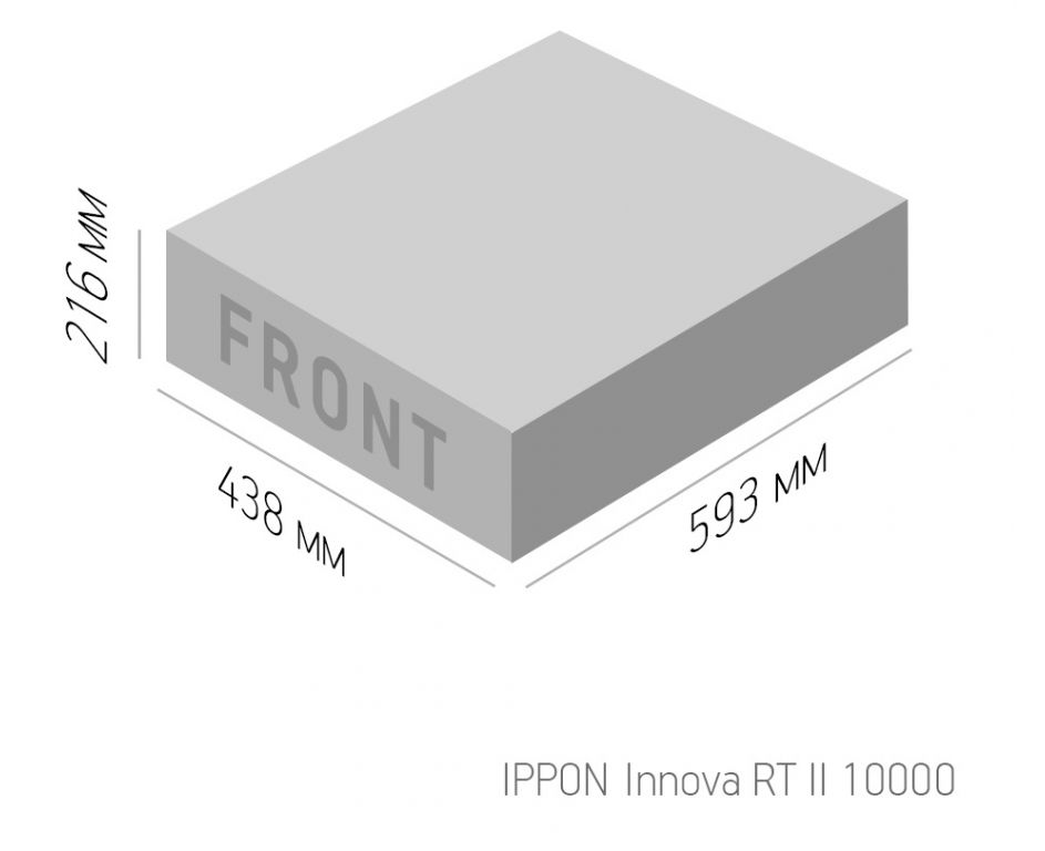Источник бесперебойного питания IPPON Innova RT II 10000