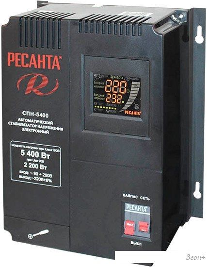 Стабилизатор напряжения Ресанта СПН-5400