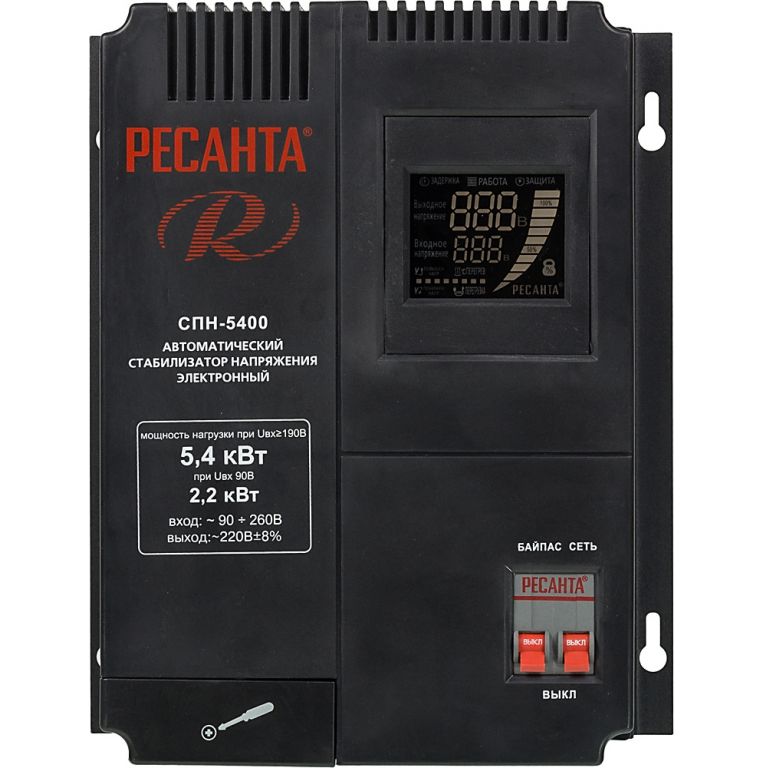 Стабилизатор напряжения Ресанта СПН-5400