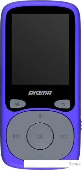 MP3 плеер Digma B4 8GB (синий)