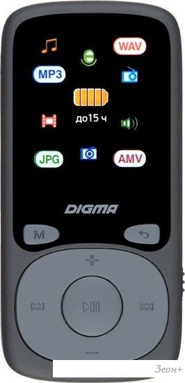 MP3 плеер Digma B4 8GB (черный)