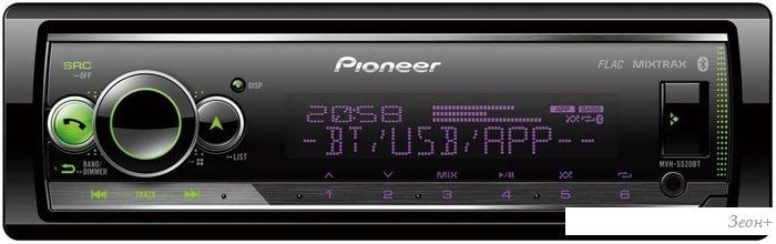 USB-магнитола Pioneer MVH-S520BT