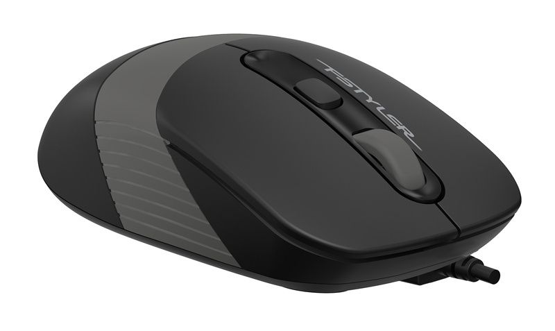 Мышь A4Tech Fstyler FM10 (черный/серый)
