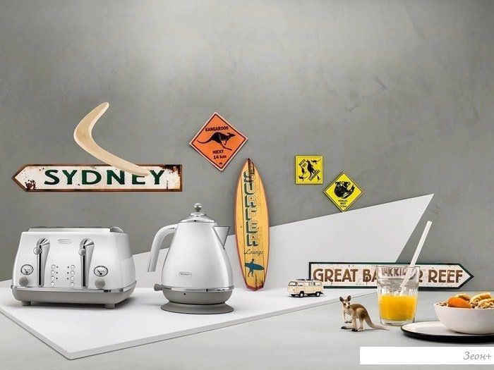 Электрочайник DeLonghi Icona Capitals KBOC2001.W