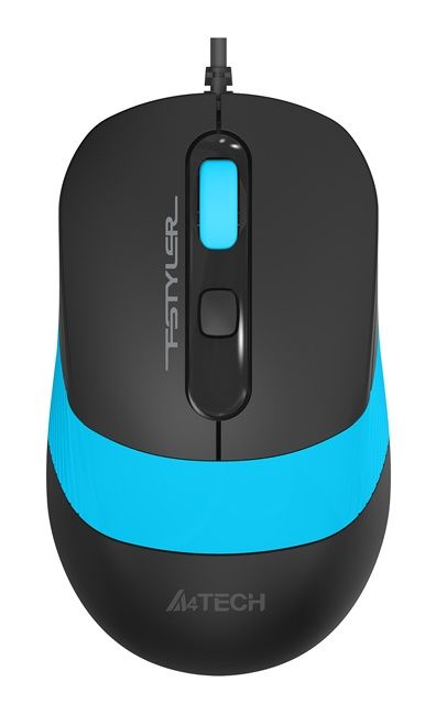 Клавиатура + мышь A4Tech Fstyler F1010 (черный/синий)