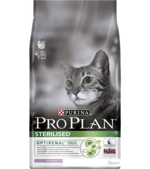 Корм для кошек Pro Plan Sterilised для стерилизованных с индейкой 10 кг