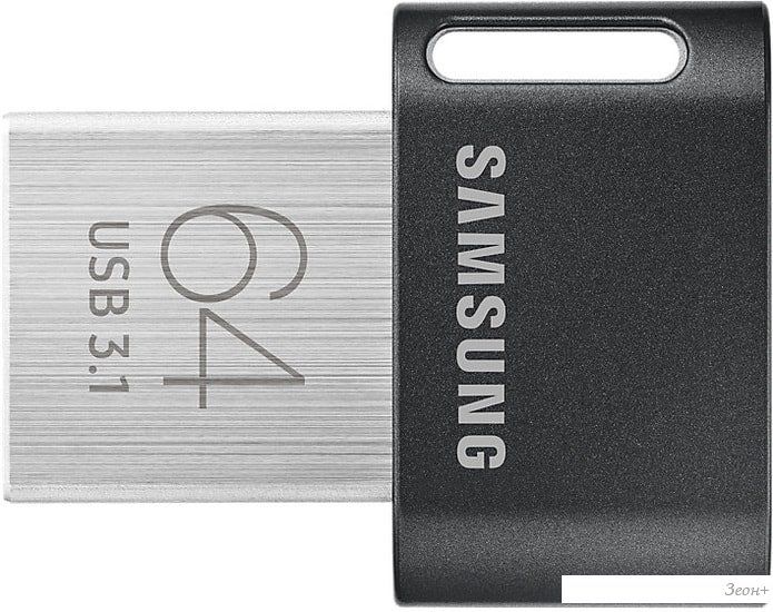 USB Flash Samsung FIT Plus 64GB (черный)