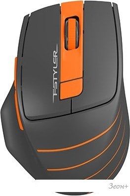 Мышь A4Tech Fstyler FG30 (черный/оранжевый)