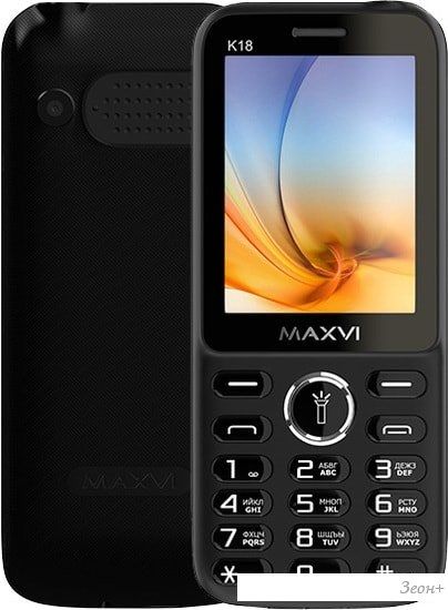 Мобильный телефон Maxvi K18 (черный)