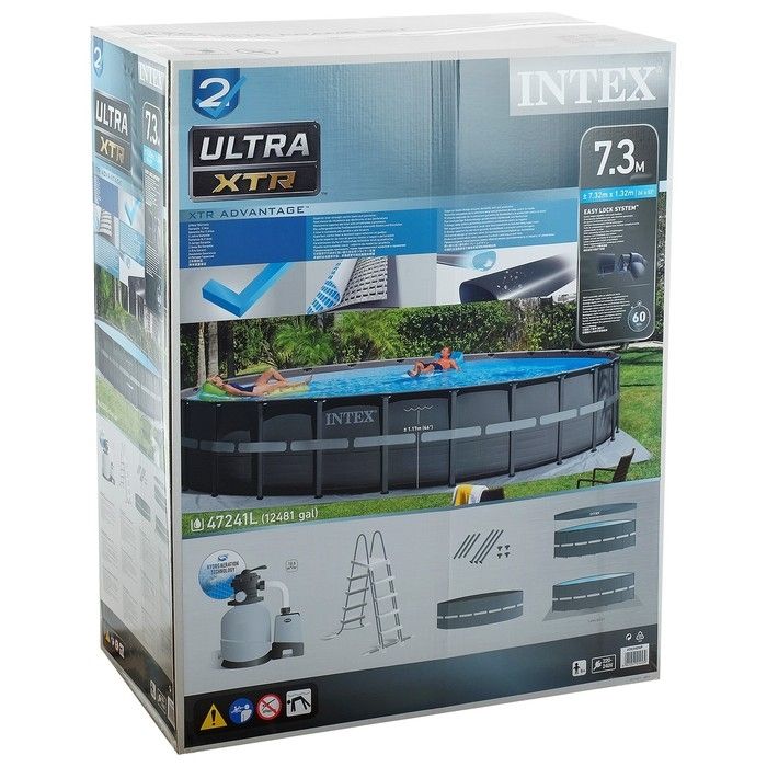 Каркасный бассейн Intex Ultra Frame 26340NP (732х132)