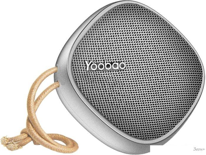 Беспроводная колонка Yoobao M1 (серебристый)