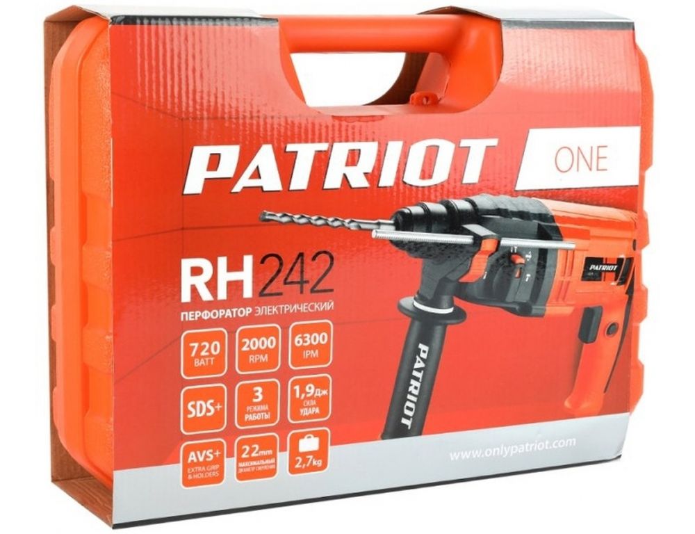 Перфоратор Patriot RH 242 140301326