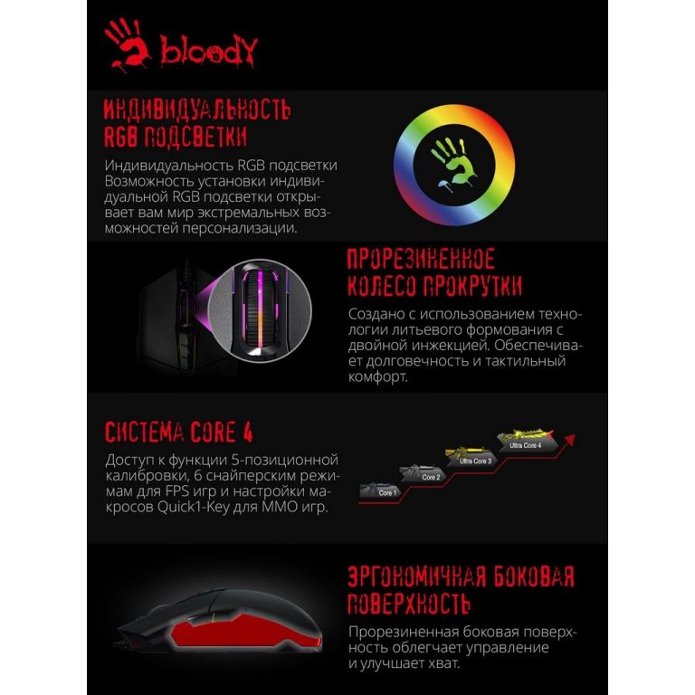 Игровая мышь A4Tech Bloody P91 Pro