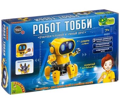 Набор для опытов Bondibon Науки с Буки Робот Тобби ВВ3062