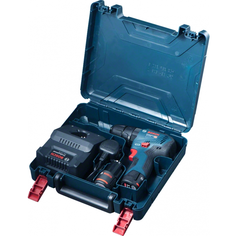 Дрель-шуруповерт Bosch GSB 12V-30 Professional 06019G9100 (с 2-мя АКБ, кейс)