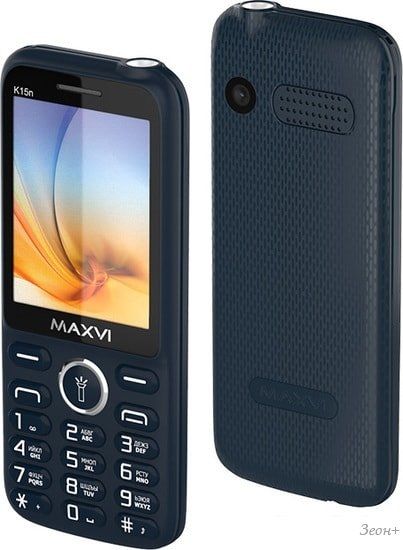 Мобильный телефон Maxvi K15n (синий)
