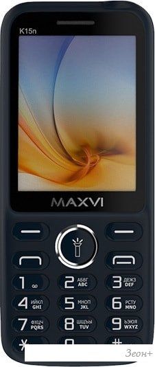 Мобильный телефон Maxvi K15n (синий)