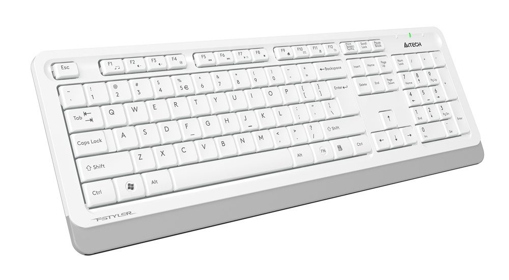 Клавиатура + мышь A4Tech Fstyler FG1010 (белый/серый)