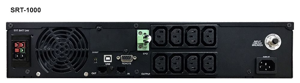 Источник бесперебойного питания Powercom Smart Rack&Tower SRT-1500A LCD