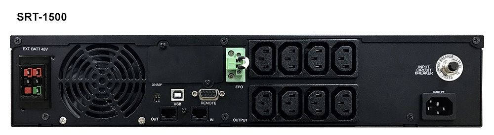 Источник бесперебойного питания Powercom Smart Rack&Tower SRT-1500A LCD