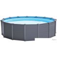 Каркасный бассейн Intex Graphite Gray Panel 26384 (478х124)