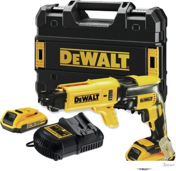 Шуруповерт DeWalt DCF620D2K (с 2-мя АКБ, кейс)