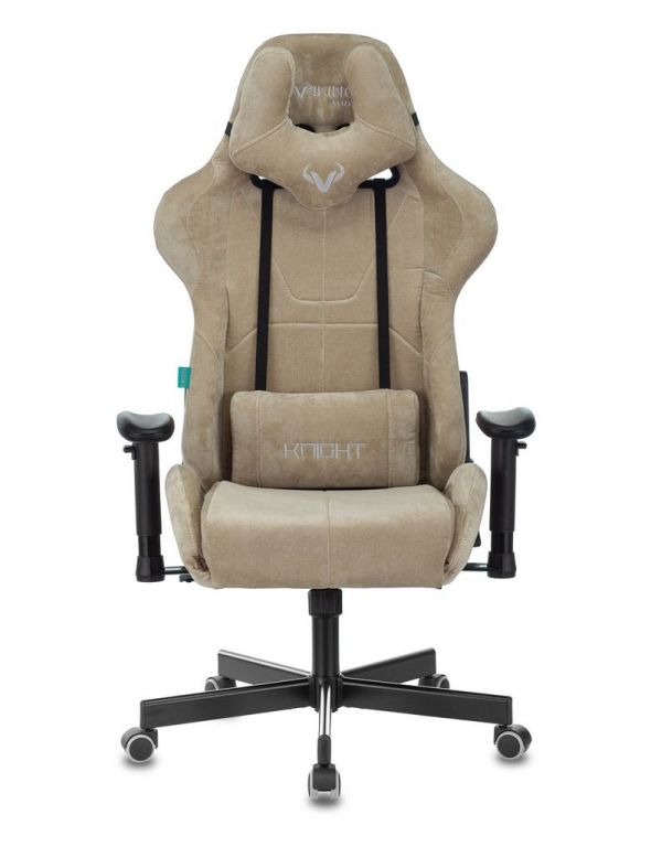 Кресло игровое Бюрократ VIKING KNIGHT LT21 FABRIC песочный