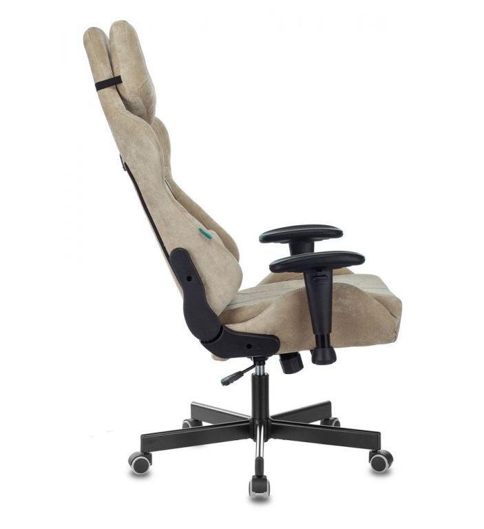 Кресло игровое Бюрократ VIKING KNIGHT LT21 FABRIC песочный