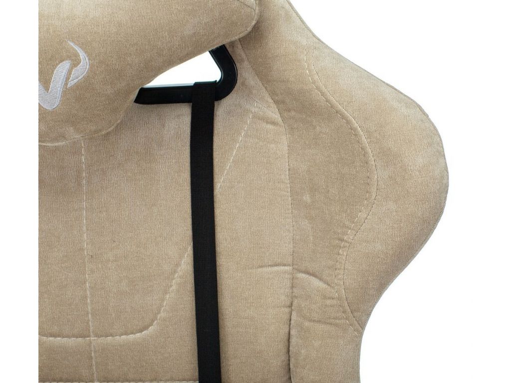 Кресло игровое Бюрократ VIKING KNIGHT LT21 FABRIC песочный
