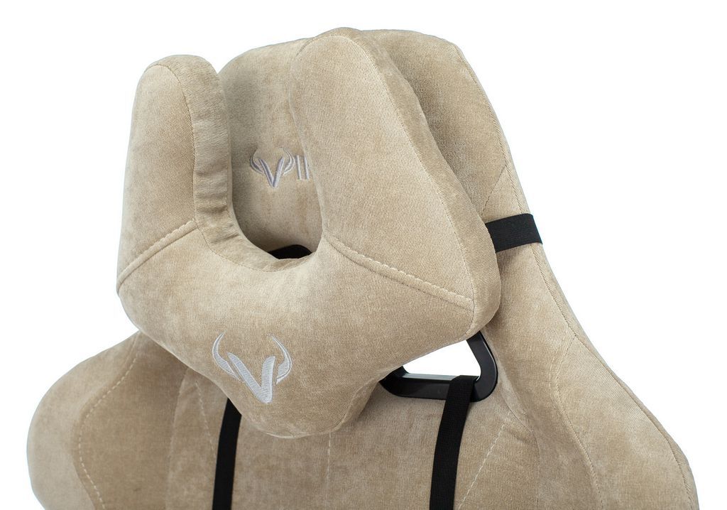 Кресло игровое Бюрократ VIKING KNIGHT LT21 FABRIC песочный