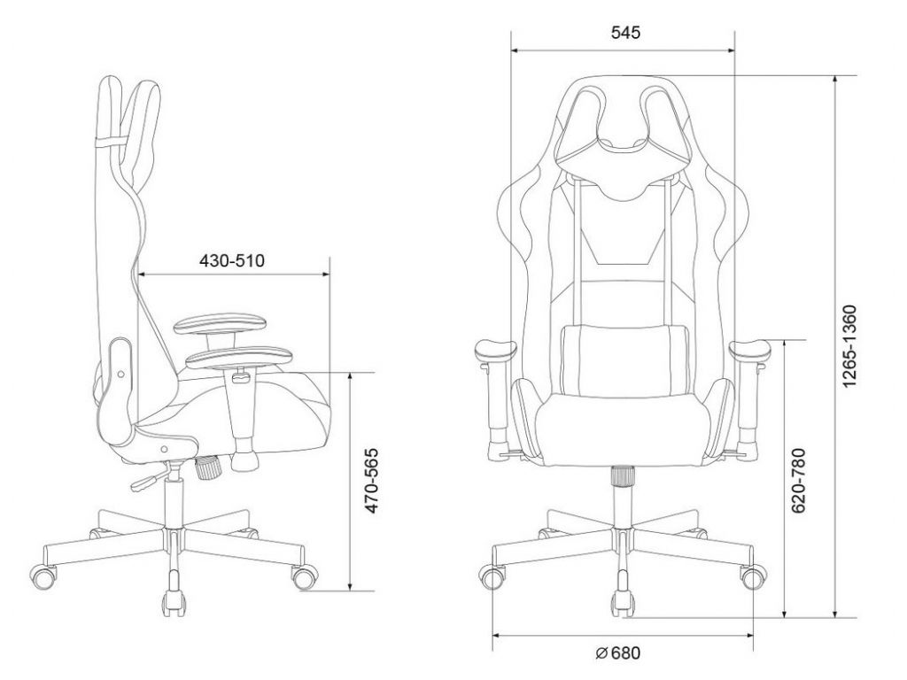 Кресло игровое Бюрократ VIKING KNIGHT LT21 FABRIC песочный