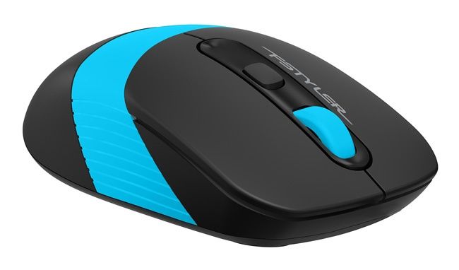 Мышь A4Tech Fstyler FG10S (черный/синий)