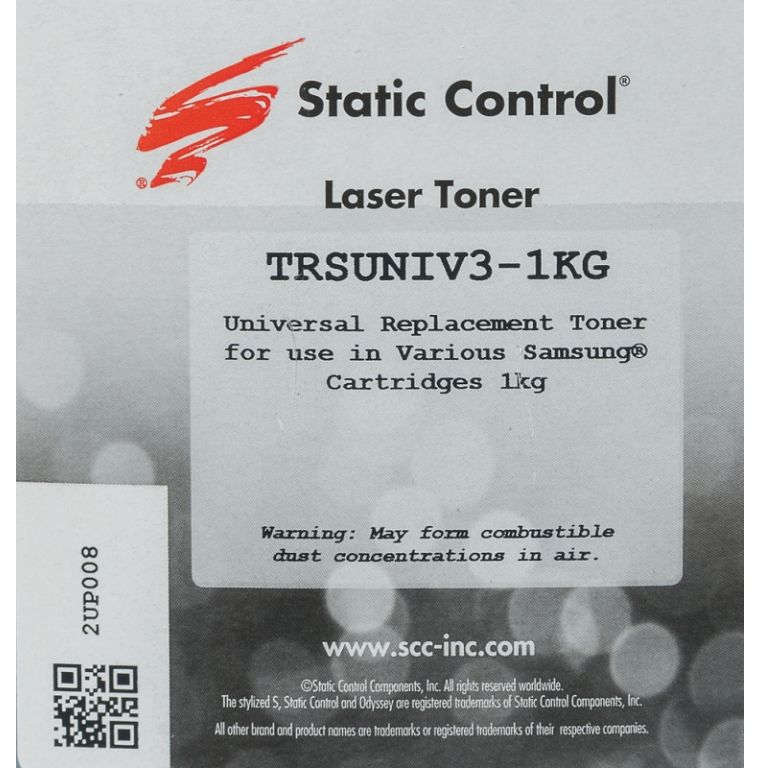 Тонер Static Control TRSUNIV3-1KG