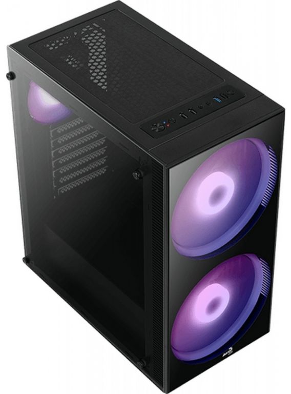 Корпус Aerocool Python-G-BK-v1 черный