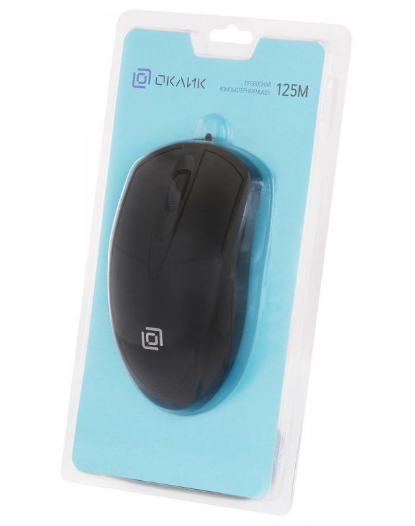 Мышь Oklick 125M (черный)
