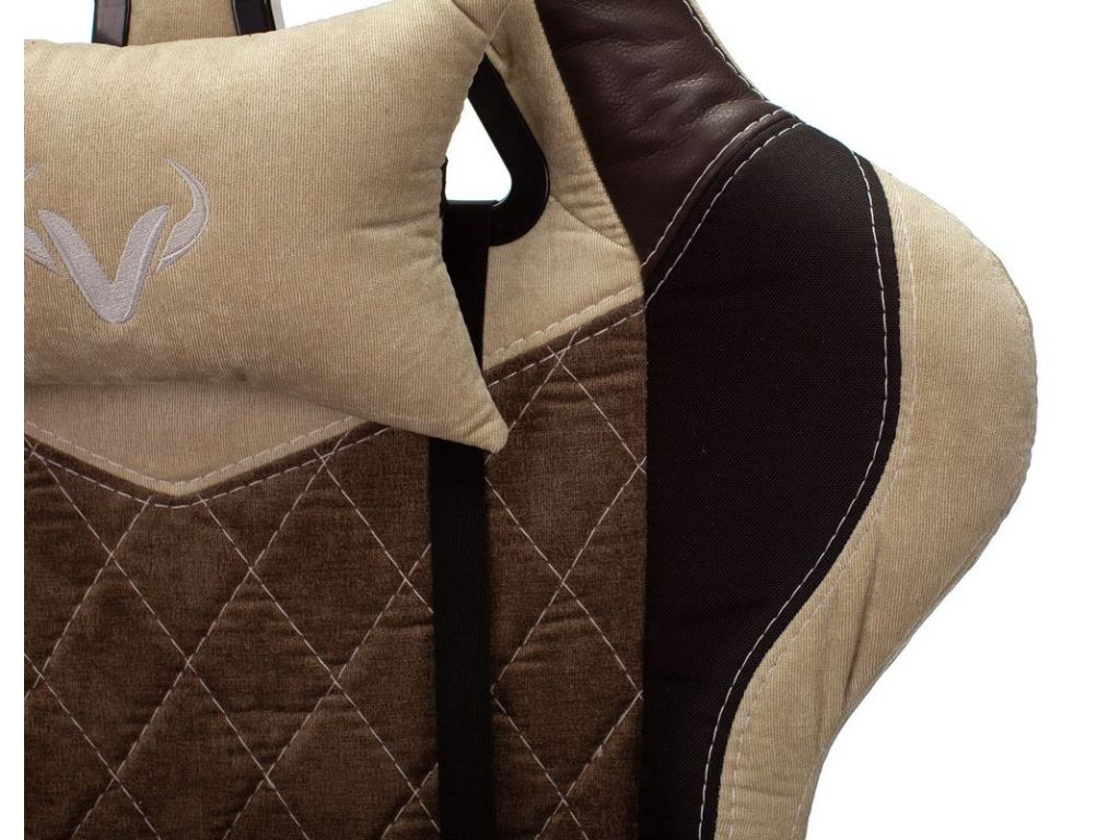 Кресло Бюрократ Viking 7 Knight BR Fabric (коричневый)